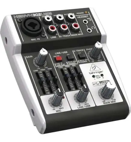 Behringer XENYX 302 USB Mikser analogowy