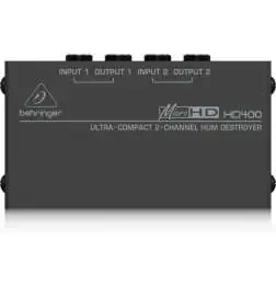 Behringer HD400 2-Channel Hum Destroyer
