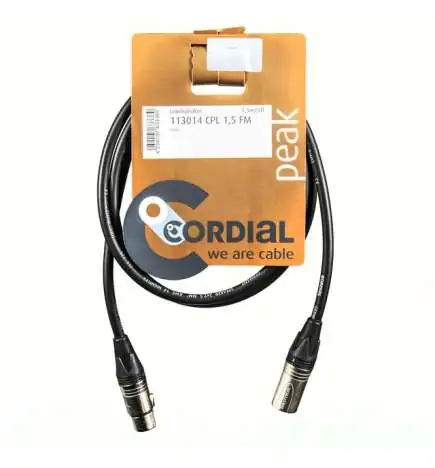 Cordial CPL 1,5 FM Speakerkabel 1,5 m