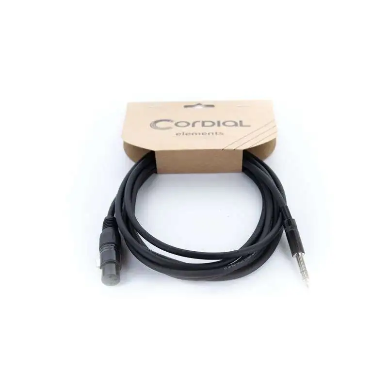 Cordial EM 0.5 FV Câble de Microphone 0,5 m