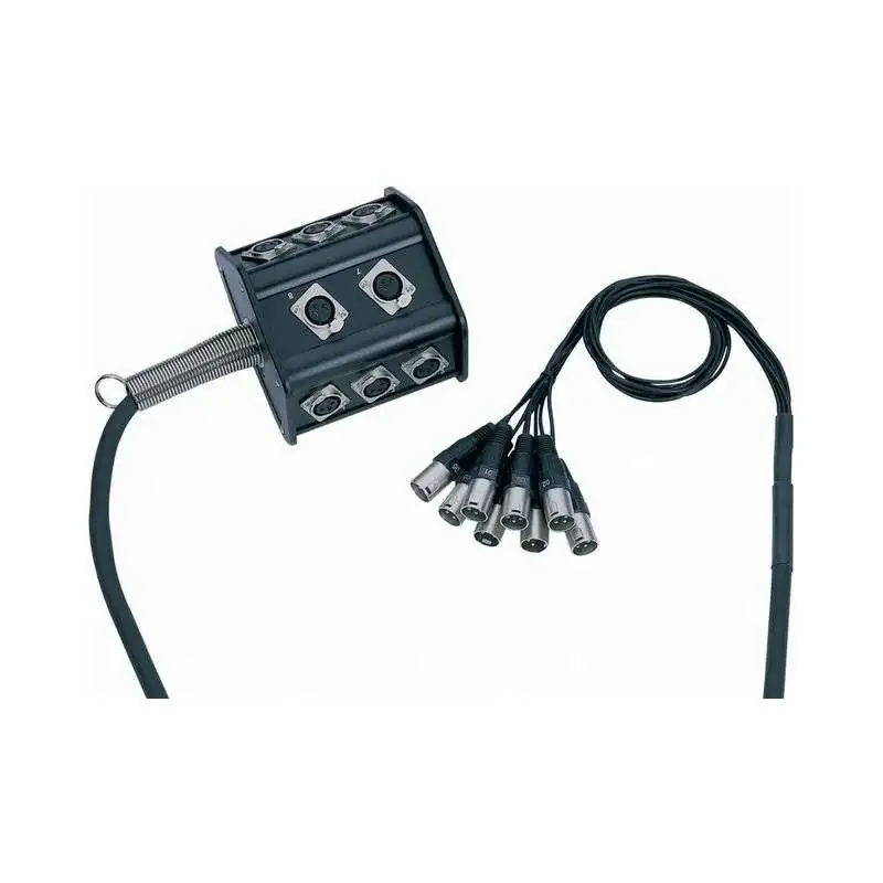 Adam Hall Multicore 8xXLR, 15m, Stagebox