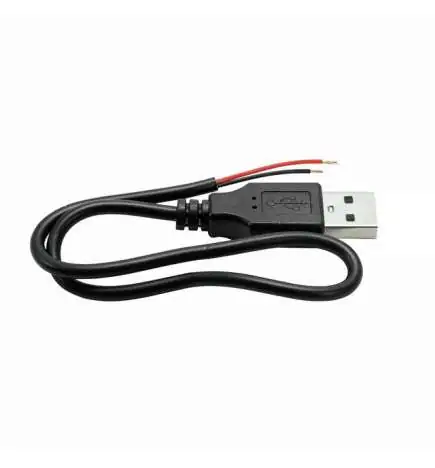 Omnitronic Kabel USB-A auf 2x offene Kabelenden 30cm