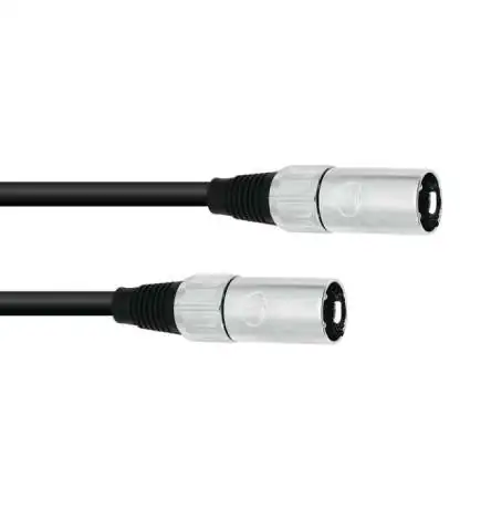 Omnitronic Adapter Cable XLR(M) XLR(M) 0.2m Black