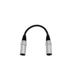 Omnitronic Adapter Cable XLR(M) XLR(M) 0.2m Black