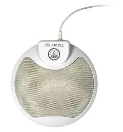 AKG CBL 410 PCC Microphone table de surface blanc, USB