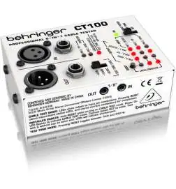 Behringer CT 100 Cable Tester battery operated