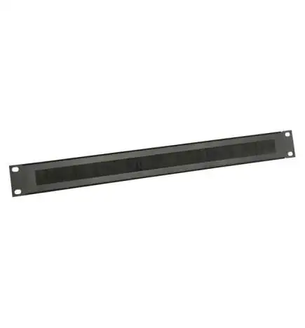 Adam Hall 87221BRUSH Panel de acero para rack 1U con cepillo