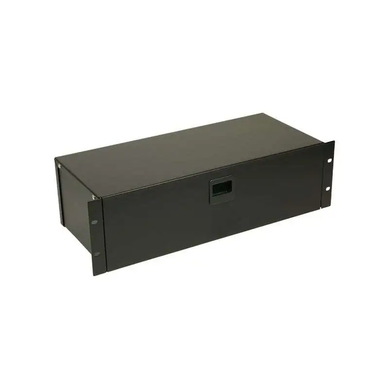 Adam Hall 19" Rackbox 2HE with spring lock