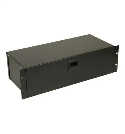 Adam Hall 19 Rackbox 2HE met springslot