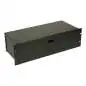 Adam Hall 19" Rackbox 2HE with spring lock