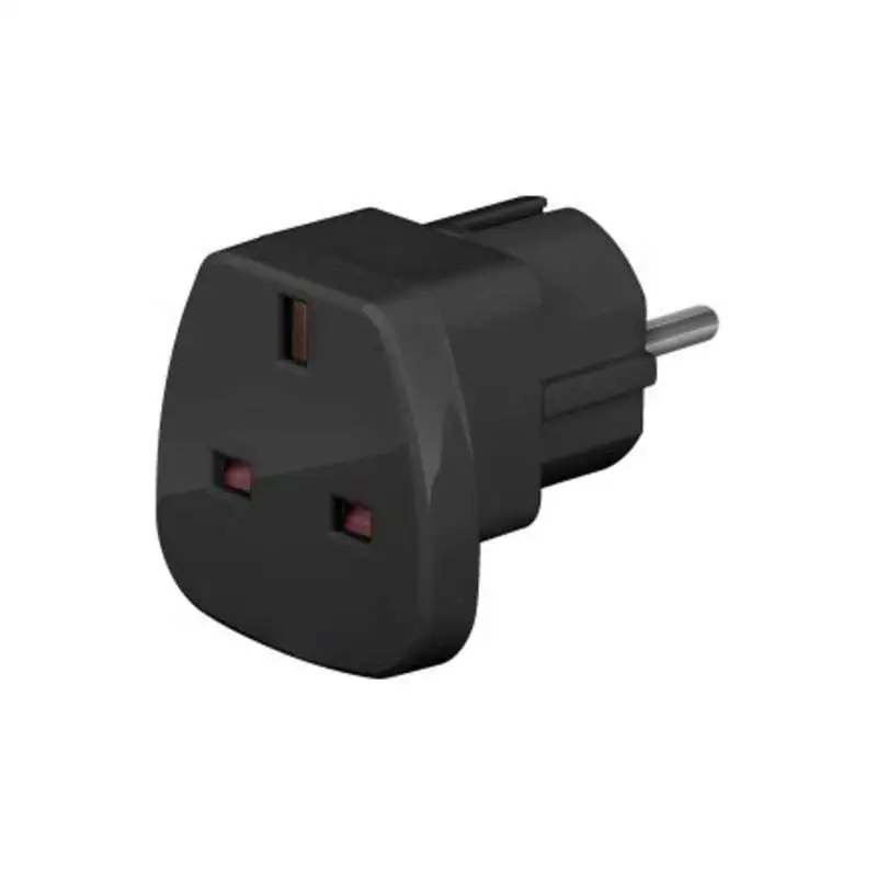 goobay Schuko to UK Plug Adapter 230V/240V