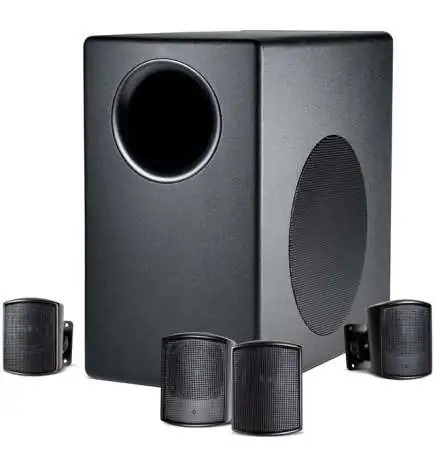 JBL Control 50 Système noir 1xControl 50S T, 4x Control 52
