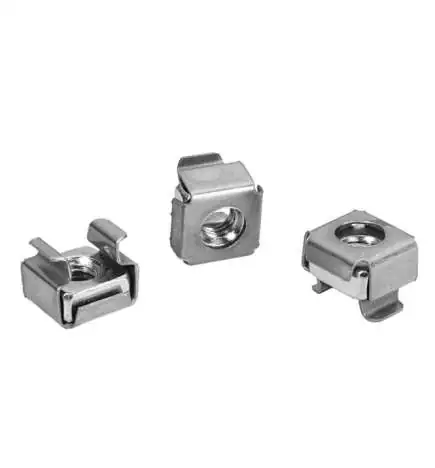 Adam Hall 5653 - Käfigmutter Blister, 20 Stk., 2mm