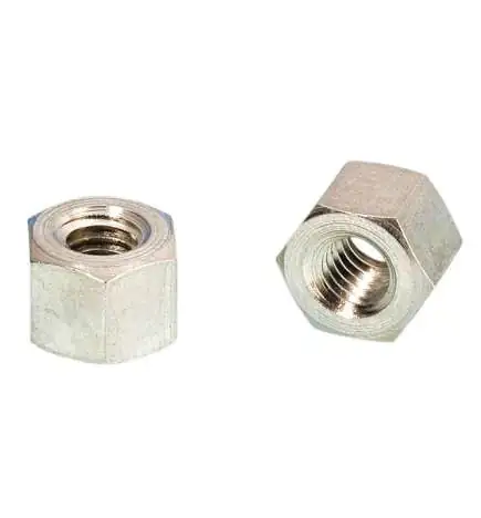 Adam Hall 5666 - Sechskantmutter Blister, 20 Stk., M6