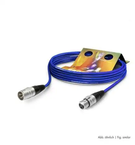 Sommer Cable SGHN-0600-BL Microfoonkabel 6 m