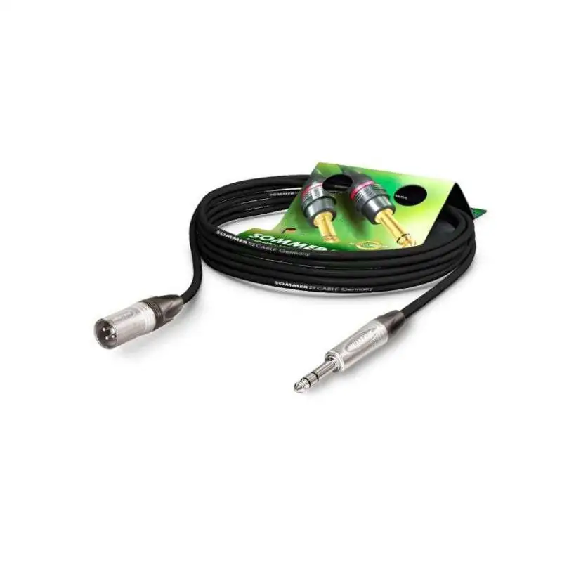 Sommer Cable SGN4-0250-SW Microkabel 2,5 m Sommer Cable SGN4-0250-SW Microkabel 2,5 m