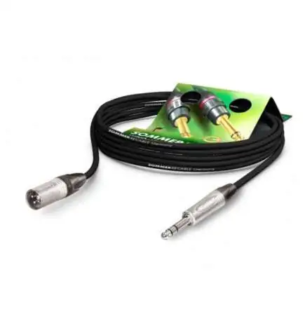 Sommer Cable SGN4-0250-SW Microkabel 2,5 m