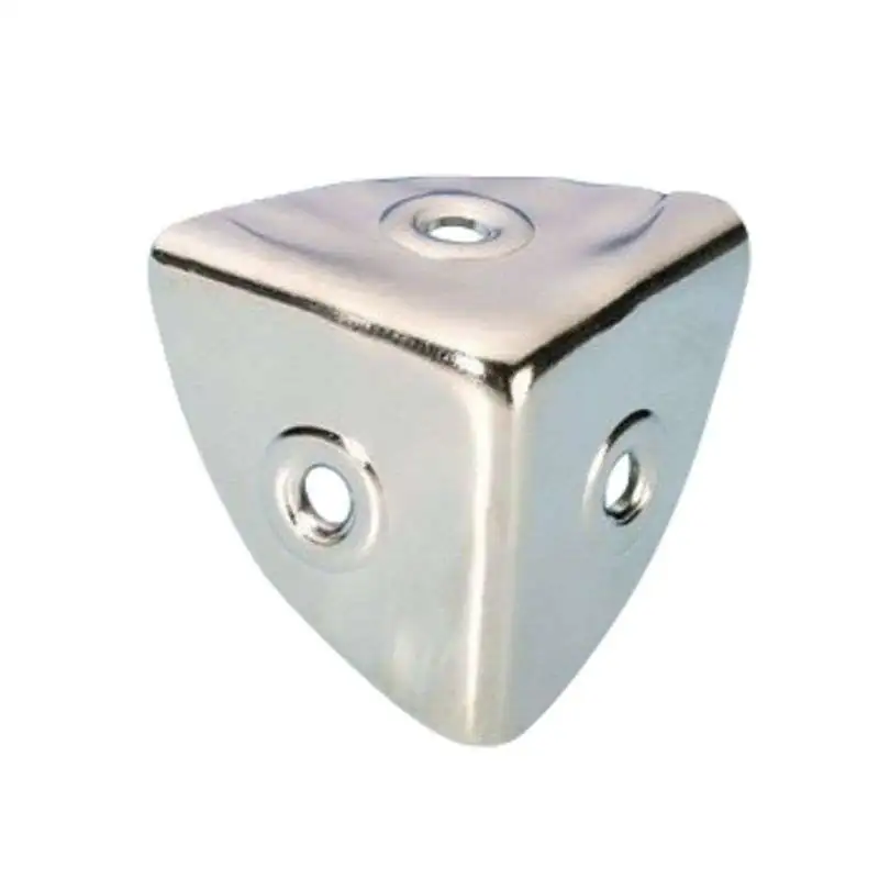 Adam Hall 4008 - Case Corner small nickel-plated