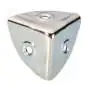 Adam Hall 4008 - Case Corner small nickel-plated