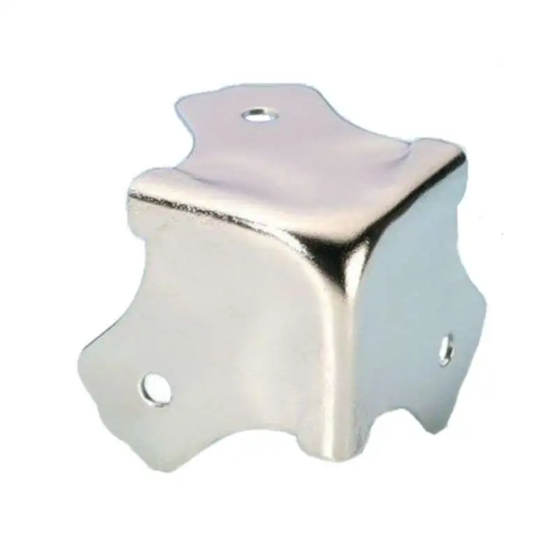 Adam Hall 4012 - Case Corner three-leg nickel-plated