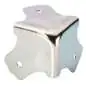 Adam Hall 4012 - Case Corner three-leg nickel-plated