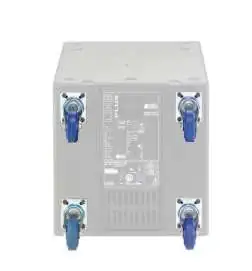 dB Technologies DWK-20 4x - Blue-Wheel 100 mm