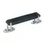 Adam Hall 3416 - Case Handle Leather black