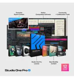 Presonus Studio One Pro 7 with 12 Month Pro License Code