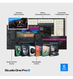 Presonus Studio One Pro+ 6 Months License Code