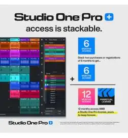 Presonus Studio One Pro+ 6 Months License Code