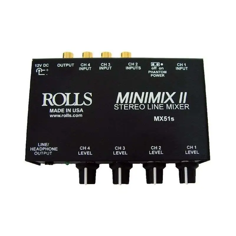 Rolls MX51s MiniMix - II Stereomixer