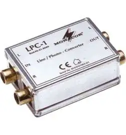 Monacor LPC-1 Phono-Line Converter Cinch