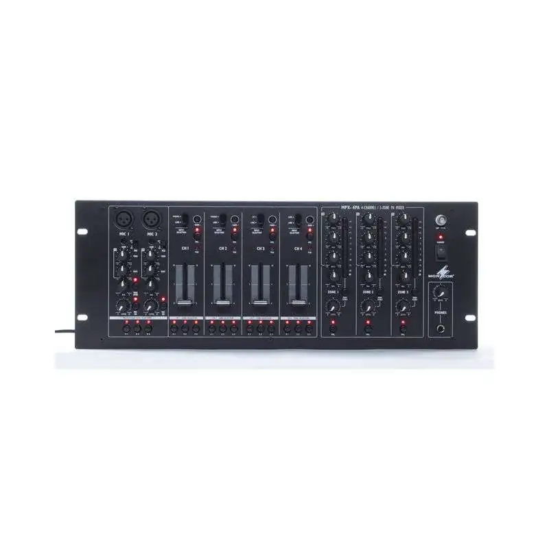 Monacor MPX-4PA Rack Mixer