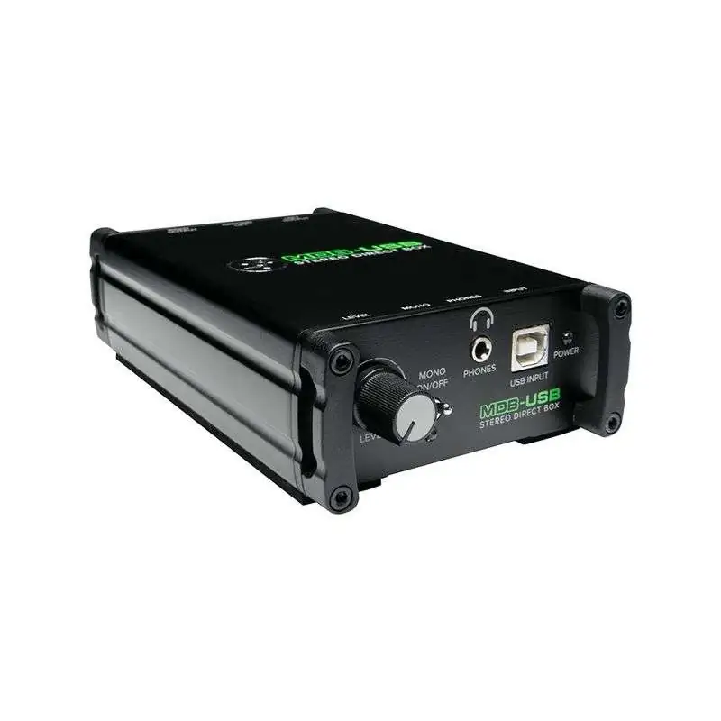 Mackie MDB-USB Stereo USB Direct Box DI Box