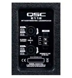 QSC E112 passive speaker