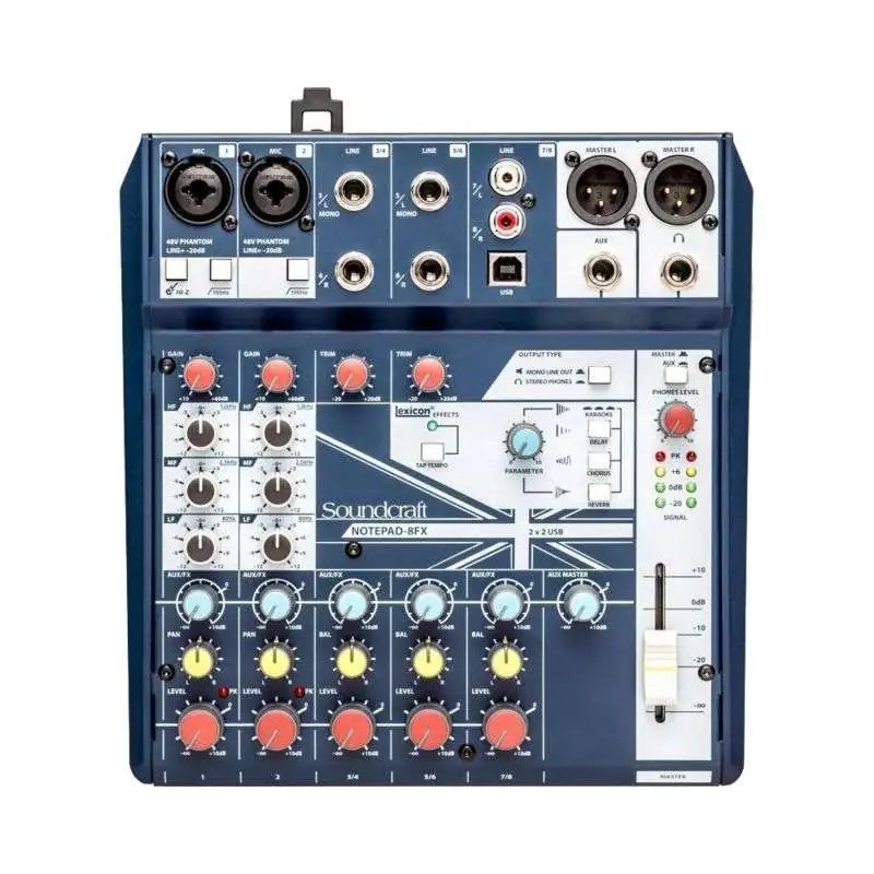 Soundcraft Notepad 8FX Analog mixing console