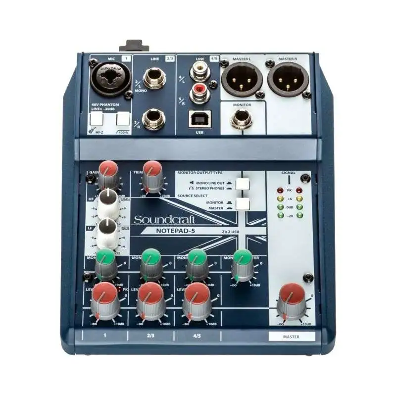 Soundcraft Notepad-5 Analog mixing console Soundcraft Notepad-5 Analog mixing console