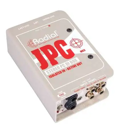 Radial JPC activo LapTop DI-Box