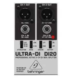 Behringer DI20 Ultra-DI active DI-Box