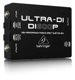 Behringer DI600P ULTRA-DI HighPerformance Passive DI Box