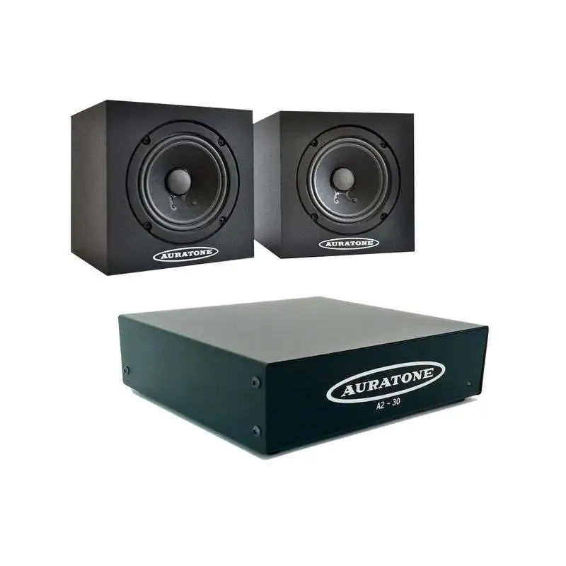 Auratone 5C plus Amp Bundle, Black