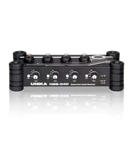 UNiKA PRO NBB-04R Interface de Áudio Ethernet