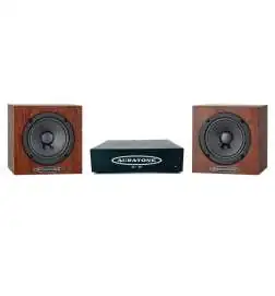 Auratone 5C plus Amp Bundle, Wood