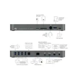 OWC 14-Port Thunderbolt 3 Dock Space Grey