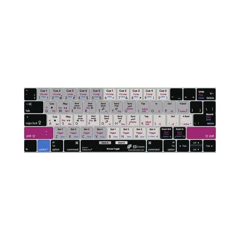 KB Covers Traktor Pro Keyboard Cover