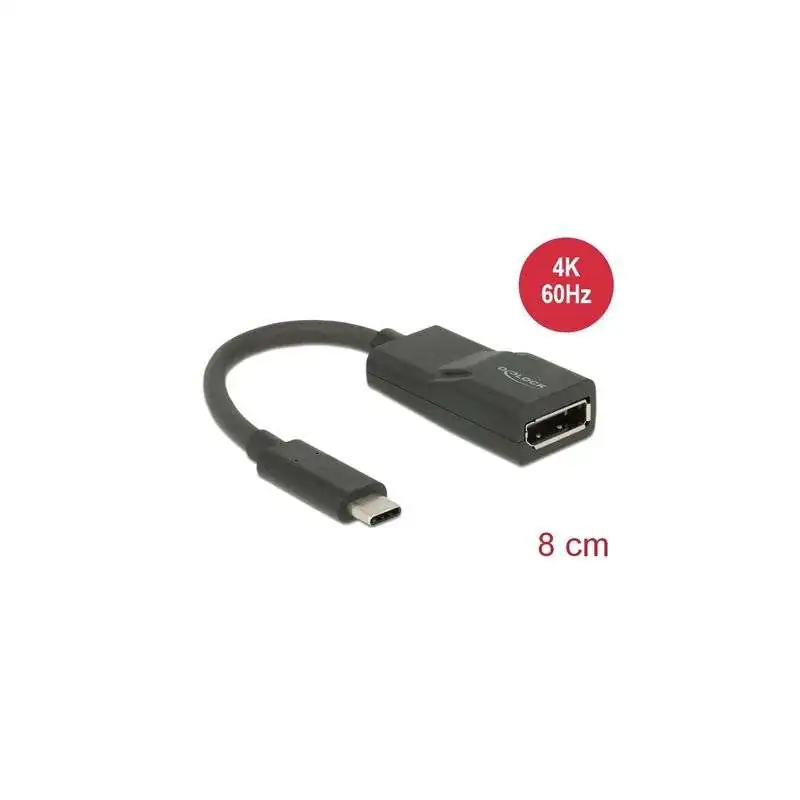 DELOCK Adapter USB Type-C Stecker DisplayPort Buchse