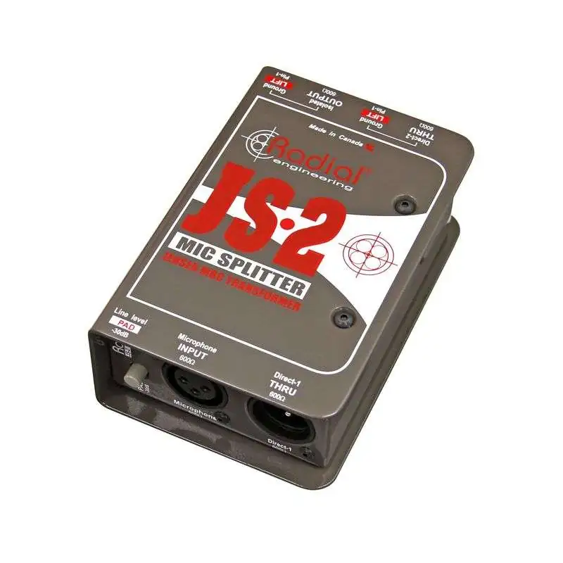 Radial JS-2 Microphone Splitter