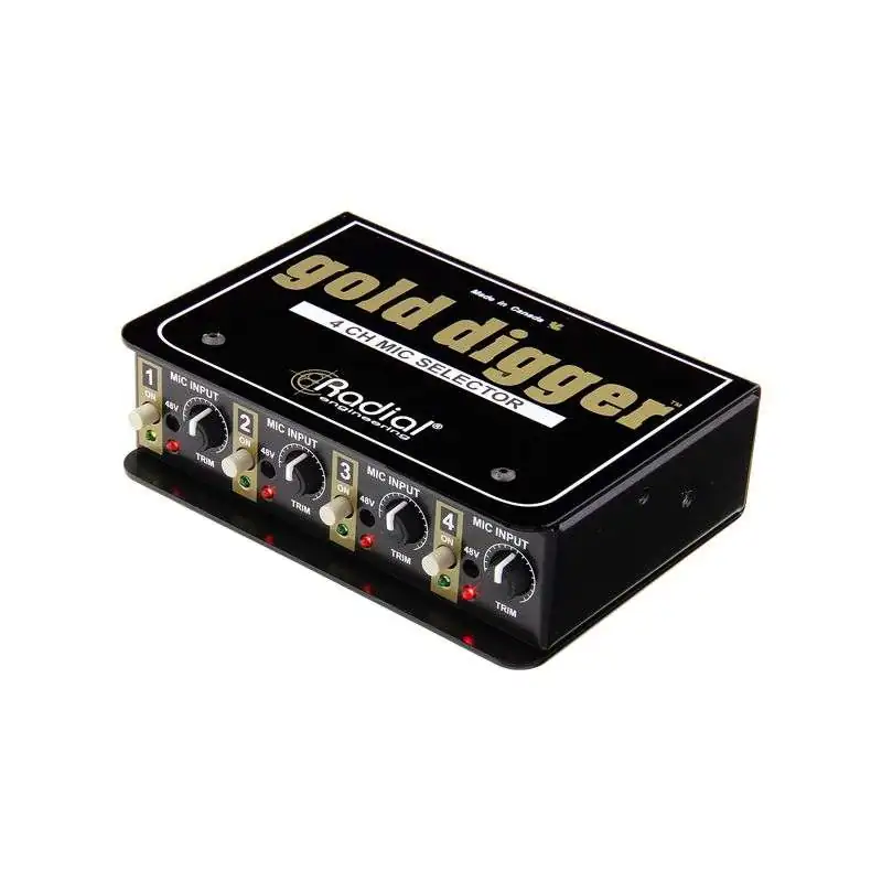 Radial Gold Digger passive Microphone Selector
