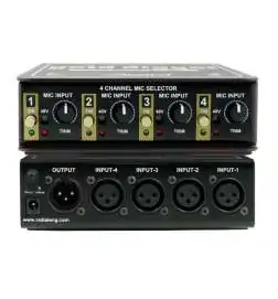 Radial Gold Digger passive Microphone Selector