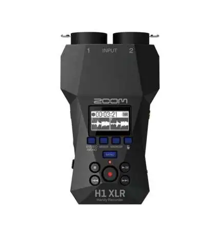 Zoom H1 XLR Gravador de áudio